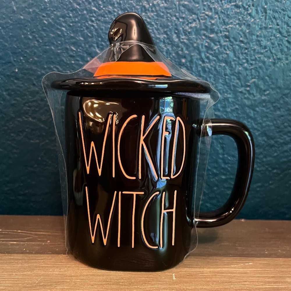 Rae Dunn "Wicked Witch" Topper Mug